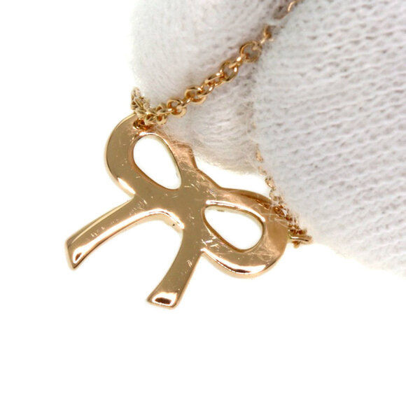 TIFFANY 18k Pink Diamond Necklace - Picture 5 of 7